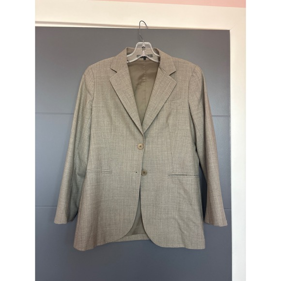 Theory‎ Women's Blazer Size 4 Neutral Career Business Casual Jacket - Picture 1 of 6